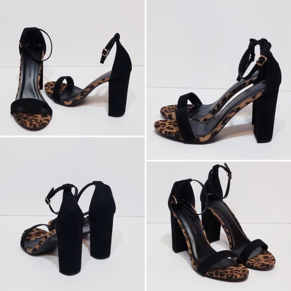 Chunky Heeled Sandals